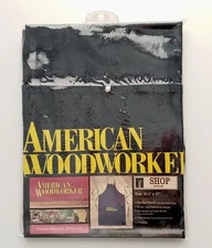 American Woodworker 112 Shop Apron Denim