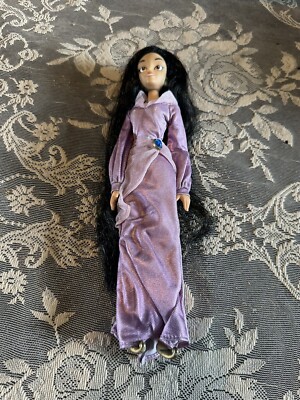 Vintage Giftcraft Princess Jasmine Doll by Applause Purple Dress