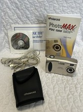 Polaroid PDC-1300 Digital Camera 1.3 Megapixel 2x Zoom Point  Shoot