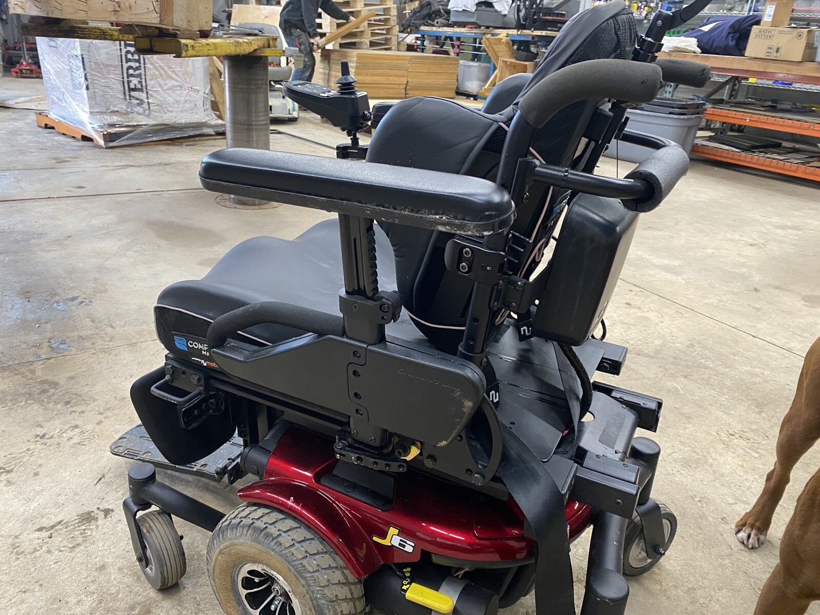 Quantum J6 Pride Mobility Motorized Wheelchair eBay