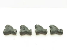 Cast Iron Y Strainer 3/4" NPT 20 Mesh Stainless Filter WYE  Lot Of 4