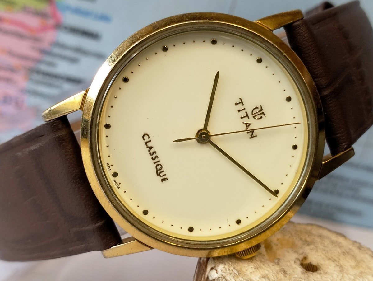 Titan Classique Old TITAN EXACTA QUARTZ PATINA WHITE DIAL 180-02