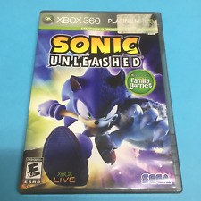 Sonic Unleashed (Microsoft Xbox 360 2008) Sega CIB TESTED IN EWC