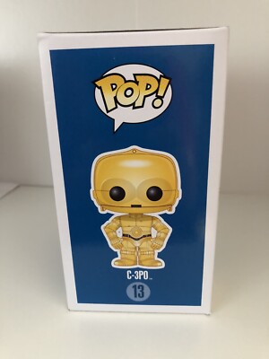 C-3PO ビニールボブルヘッド フィギュア 13 FUNKO ２０１１年製 C-3PO #13 Star Wars Funko Pop Vaulted Rare Blue Box A New Hope | eBay