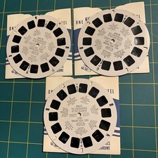 View-Master THE CANONIZATION OF BLESSED PIUS X - 410-A-B-C - 3 Reel Set 1954 1L