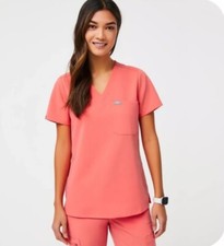 FIGS Womens Catarina Scrub Top Size Medium Ho...