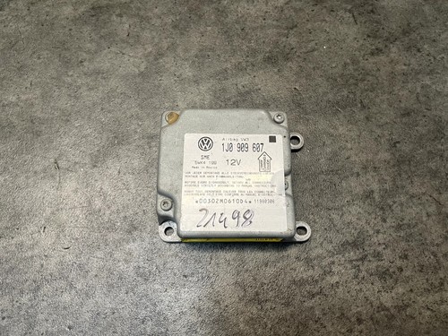 VW Golf 4 Airbagsteuergerät Steuergerät Airbag 1J0909607 #N21498