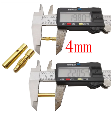 25 Paar Bananenstecker 3,0 Mm – Für RC-Modelle & Elektronik