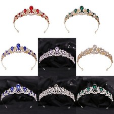 3.6cm Tall Crystal Wedding Bridal Queen Princ...