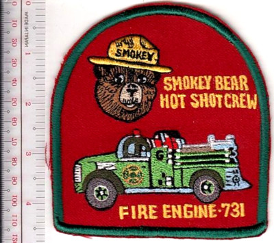 Smokey the Bear Hot Shot New Mexico Bear Hotshot Crew Fire Truck NO TARIFF