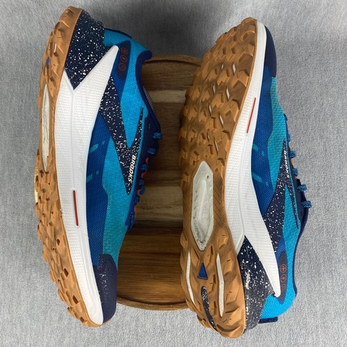 Brooks Catamount 2 Zapatos Para Hombre Talla 12 Azul Tenis Trail Running Senderismo Terreno - Imagen 6 de 10