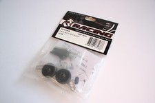 3Racing Silver Chariot Skids For Axial AX10 Scorpion - AX10-30/SI