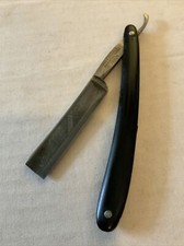 Vintage Antique Barber STRAIGHT RAZOR John -Rumble India Steel Works