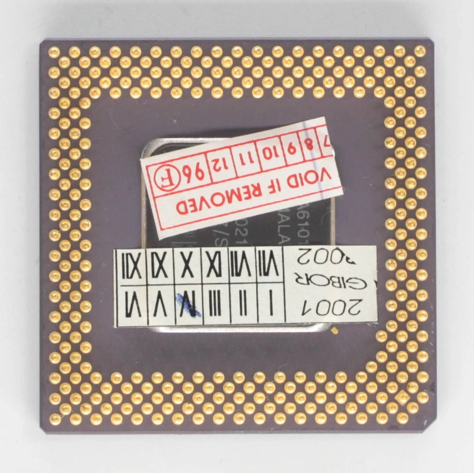 Socket 5 Processor CPU - Intel Pentium 100 - 100MHz - SY007 - TESTED - Image 2 of 2