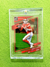 Patrick Mahomes CLEAR CARD JERSEY#15 CHIEFS 2021 Clearly PATRICK MAHOMES Donruss