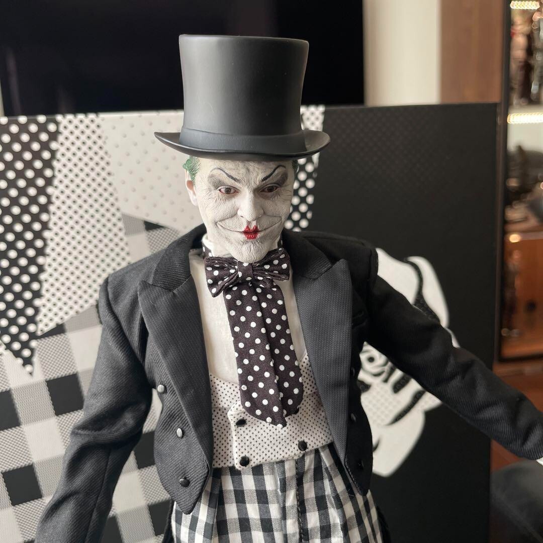 美品ザ・ジョーカー DX14 パントマイムバージョン フィギュアhot toys DX14 The Joker Jack Nicholson Mime Ver. 1/6 scale Figure