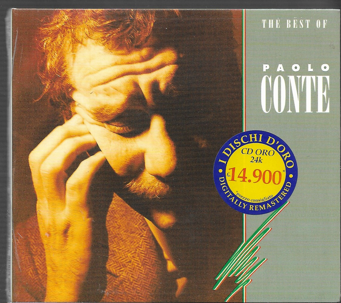 PAOLO CONTE THE BEST OF CD DISCHI ORO 24 BIT NUOVO SIGILLATO!!!
