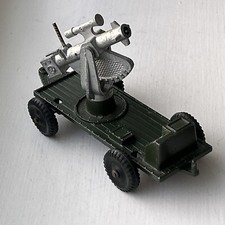 Lone Star ROCKET LAUNCHING TRAILER From Modern Army set MFU12 Vintage Diecast