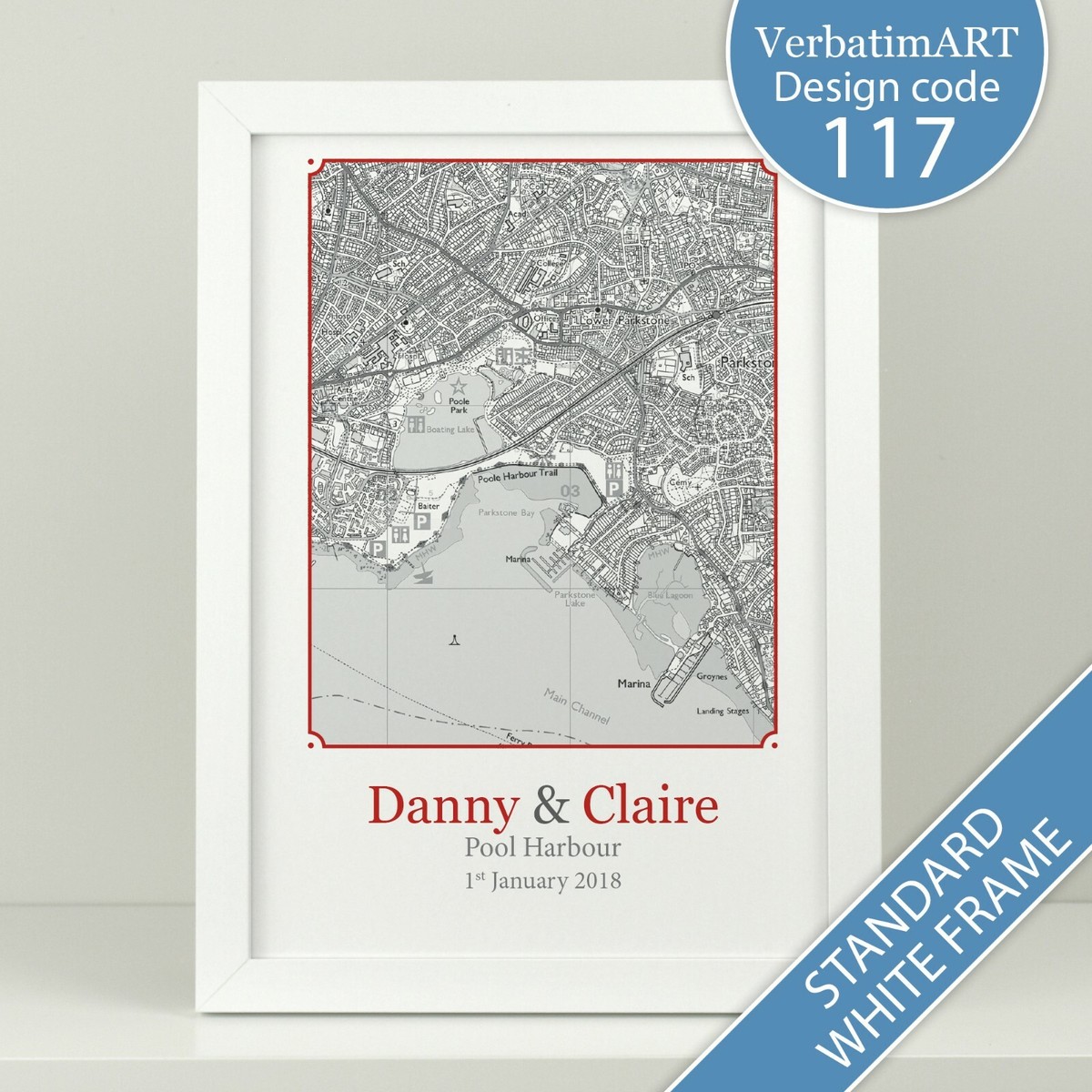 Il Nostro Primo Regalo Di Casa, Regalo Di Nuova Casa, Prima Mappa - Foto 3