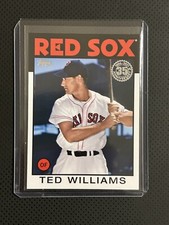 2021 Topps Update Ted Williams 1986 35th Anniversary #86B-24 Boston Red Sox