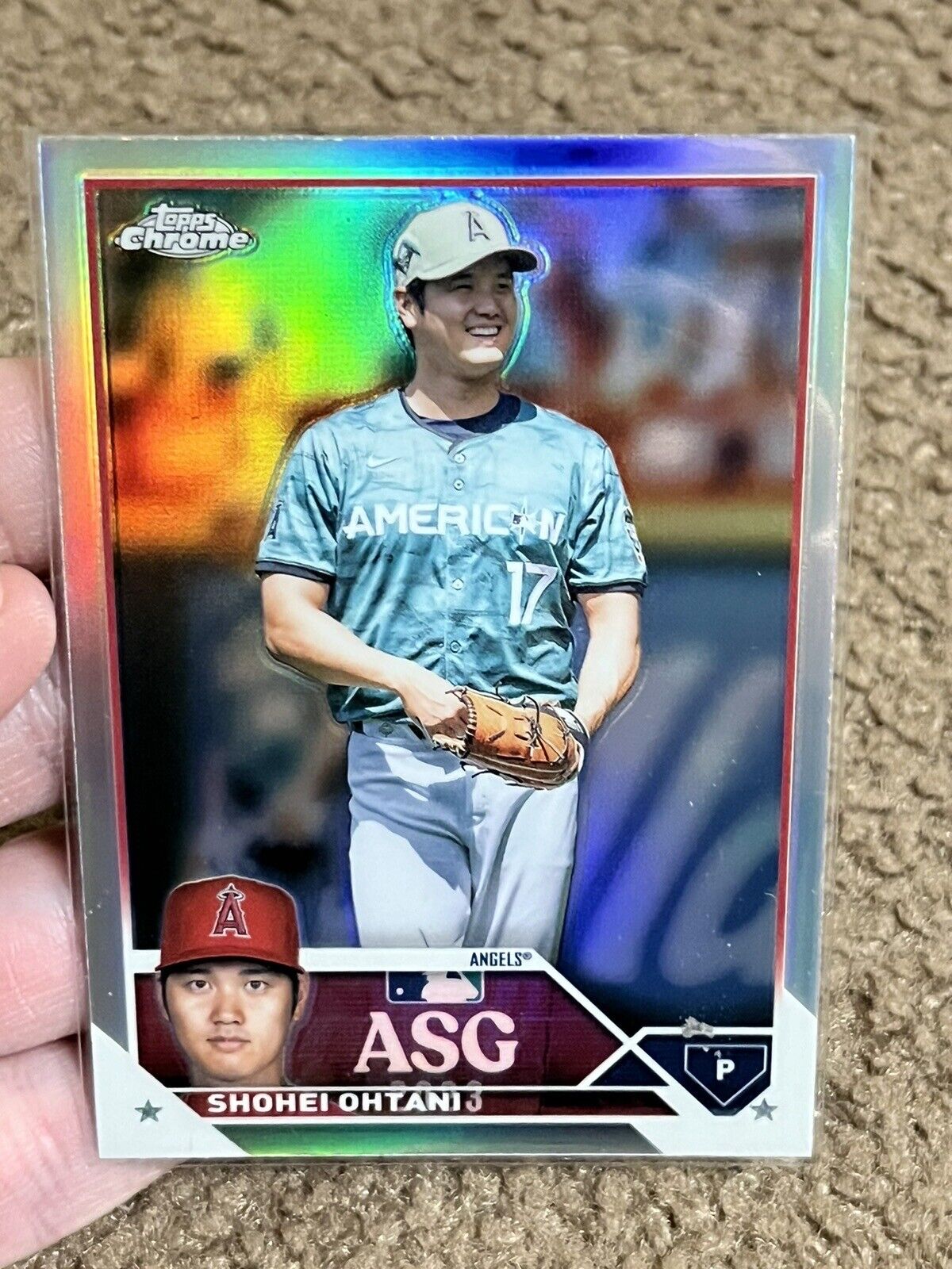 2023 Topps Chrome Update Shohei Ohtani All-Star Game Refractor #ASGC-31  Angels