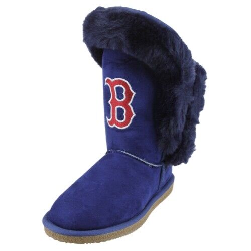 Chaussures Cuce MLB Baseball Femmes Boston Red Sox The Champions Bottes - Bleu - Photo 1 sur 14