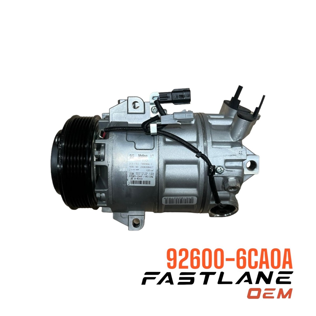 2019-2023 NISSAN ALTIMA A/C COMPRESSOR ASSEMBLY NEW OEM 92600