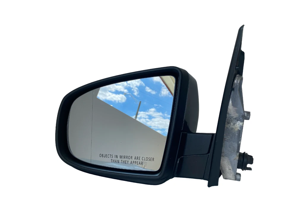 #169 ESPELHO DE MOTORISTA ESQUERDO PRETO PARA BMW X5 2007 2008 2009 2010 2011 2012 2013 - Imagem 3 de 4
