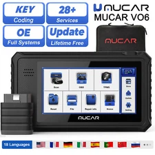 MUCAR VO6 OBD2 Auto Scanner Car Diagnostic Reset K-EY Coding Reader Tool