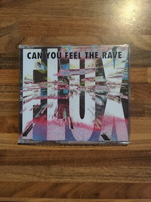 Flux Can You Feel The Rave Cd Single (1992)
