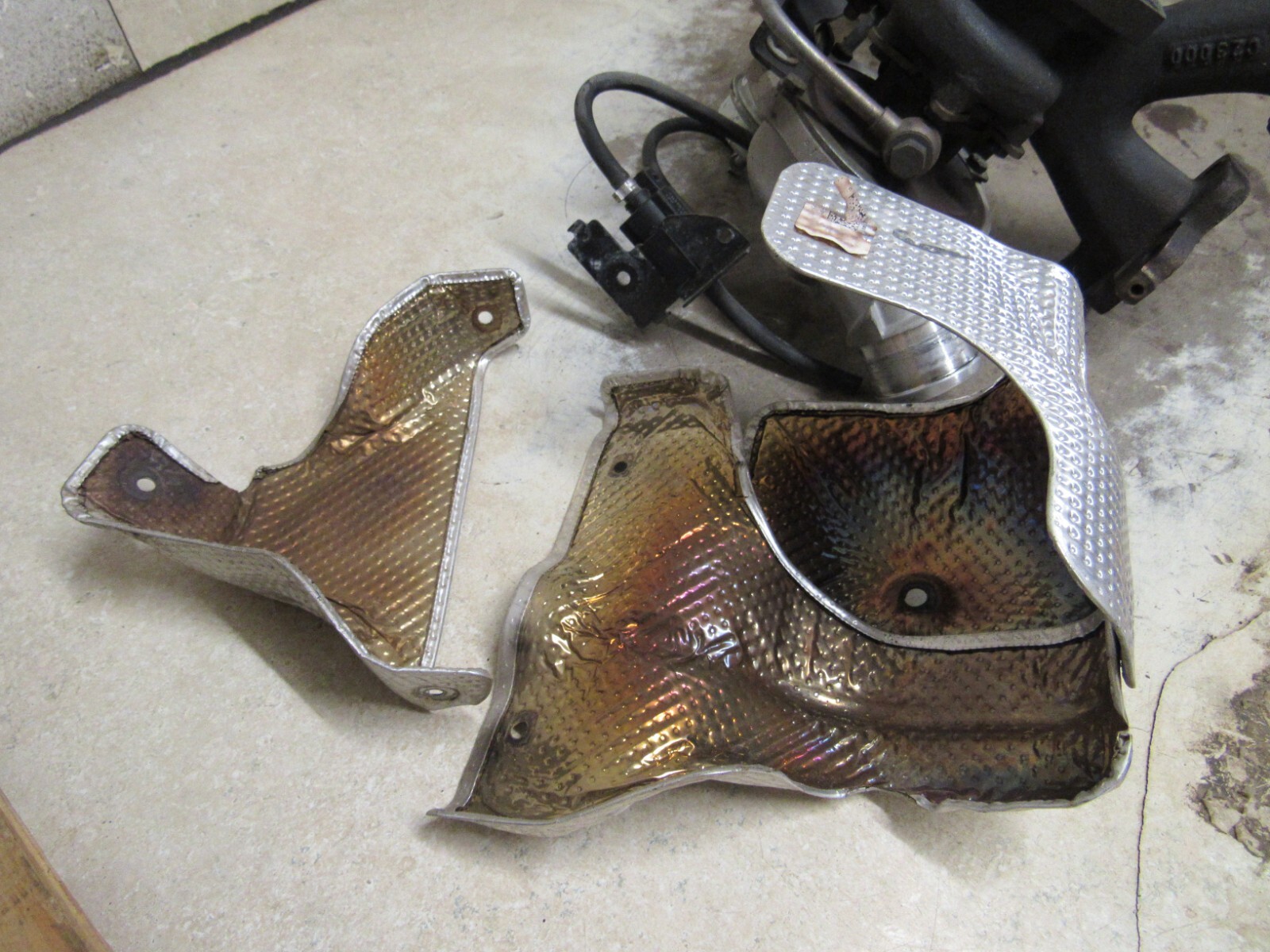 18 POLARIS RZR XP TURBO EPS TURBOCHARGER INTAKE EXHAUST 3023297 STOCK