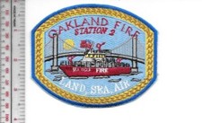 Fire Boat California Oakland FD Fire  Boat Seawolf Station 2 NO TARIFF