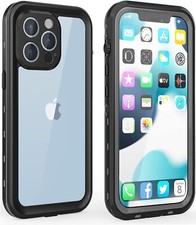 Design for iPhone 13 Pro Case Waterproof 6.1'', Full Body Phone Case with Screen