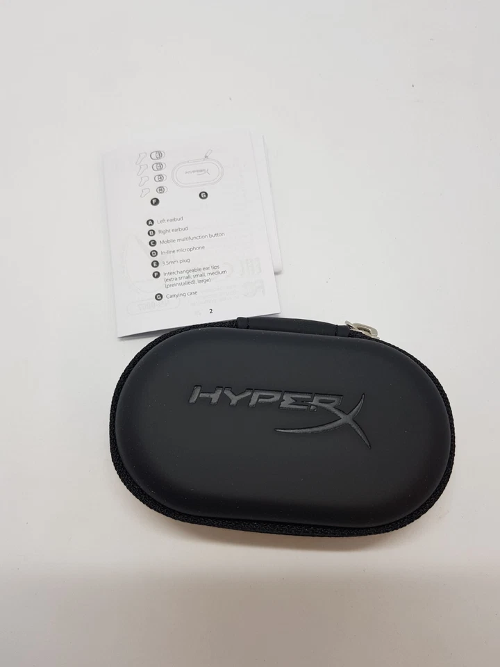 HyperX Cloud Earbuds II Gaming Earbuds Mikrofon Switch PC B-Ware Neuwertig - Bild 2 von 4