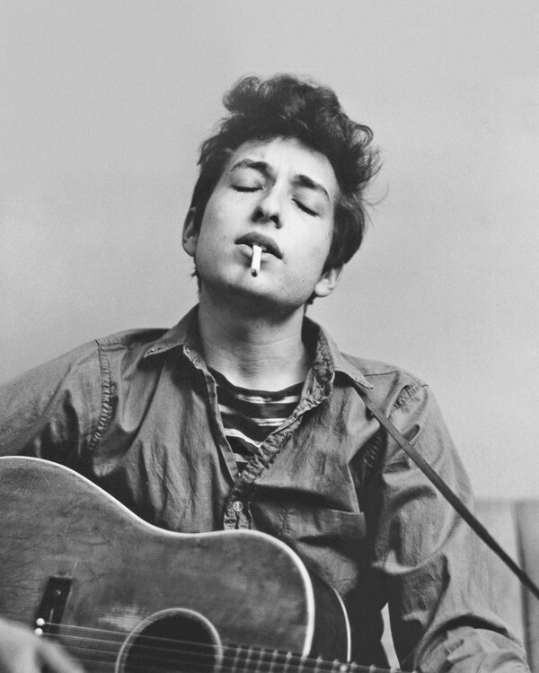 did bob dylan smoke a lot of cigarettes Famous Singer BOB DYLAN Glossy 8x10 Photo Smoking A Cigarette Print Music  Poster