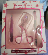 Beauty Works 3PC Glamour All in One Eye Kit New