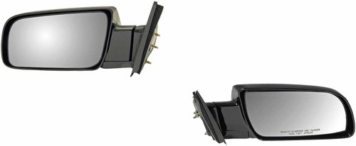 Mirrors For 1988-1998 Chevy GMC Truck C/K 1500 2500 3500 Pair Black Manual