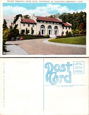 Hearst Memorial Mines Building University Of California Berkeley CA Postcard