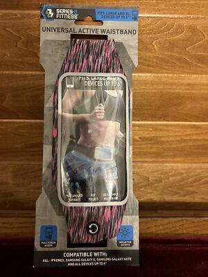 PRO STRENGTH ACTIVE WAISTBAND ADJUSTABLE BAND HOLDS divices up to 6''