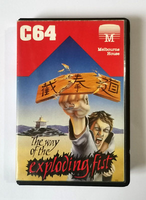 Commodore 64 The Way of the Exploding Fist Spiel von Melbourne House - getestet