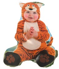 Infant 6-12 Months Tiger Tot Halloween Costume Soft Romper Jumpsuit Sleeper Baby