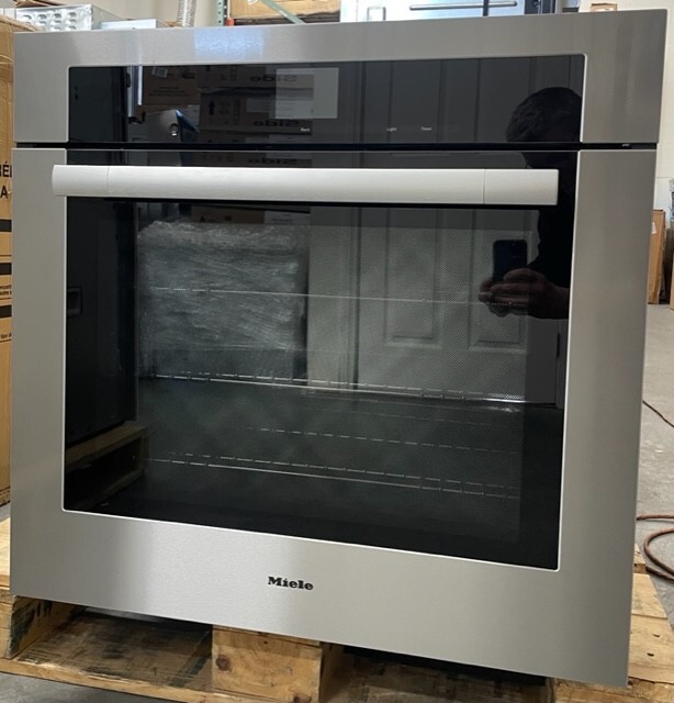 Miele H6580BP 30 Inch Single Electric Oven, stainless steel eBay