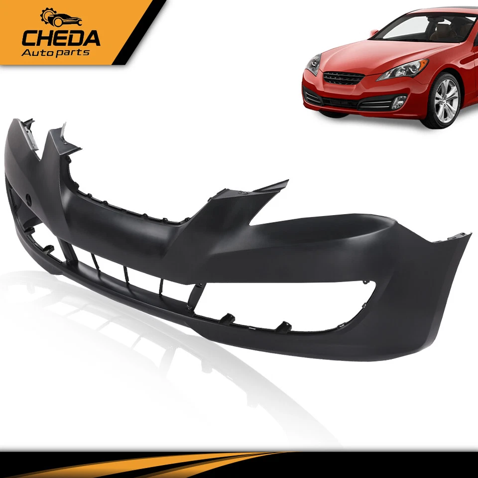 Cubierta de parachoques delantero Fascia apta para Hyundai Genesis 2010 2011 2012 cupé Foto 3 de 4