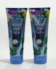 2x Bath & Body Works Moon Light Path 24H Moisture Body Cream 8 oz / 226 g