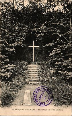 Old postcard AK Abbey of PORT-ROYAL - Substruction of Solitude (352788)