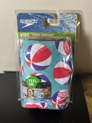 Arctic Glass Speedo Kids Soft Fabric Inflatable Swim Float Armbands New Age 2-12