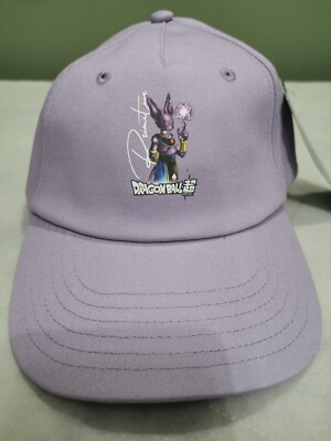  NEU/SELTEN Dragonball/Dragon Ball Super Beerus Cap/Mütze Lila