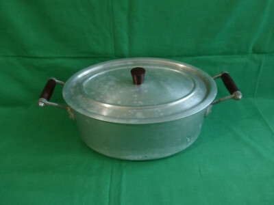 Ancien MARMITE ALU TOURNUS ARDOR cuisine campagne rustique c