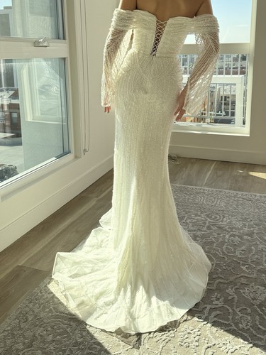 wedding dresssiz Size 2 - Picture 7 of 11