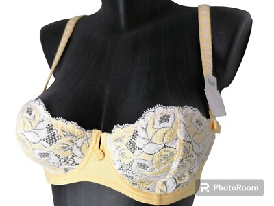 AUBADE - SOUTIEN GORGE REF 2614 MAÏS JAUNE TAILLE FR85C / EUR-DE70C